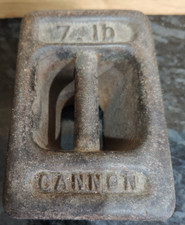 Vintage Cast Iron  7lb Weight