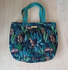 Kirkton House Thermal Insulated Lunch Bag Tote Jungle Leopard Design Cooler