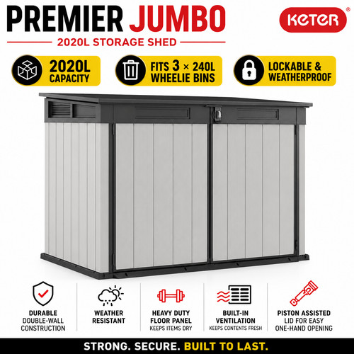 Large 2020l garden shed - large,