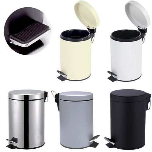 Stainless steel pedal bin - 3l,