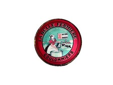 Unusual Vintage Style French La Belle Fermiere Coulommiers Drawer Pull Handle