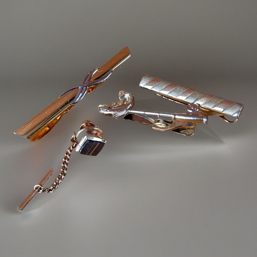Vintage tie clips and - vintage,
