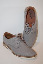 Florsheim Mens Highland Canvas Plain Toe Oxford Dress Shoes Size US 10 M EU 43