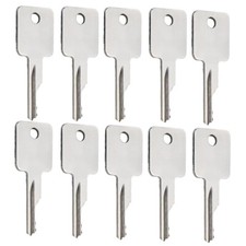 10PCS Ignition & Door Keys For Bobcat Excavator Skid Steer Loader Track Loader
