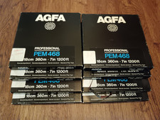 8x 7" (PLASTIC) 1/4"  audio