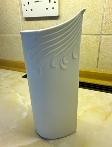 Kaiser white porcelain vase - kaiser,
