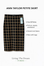Ann Taylor Petite Skirt M