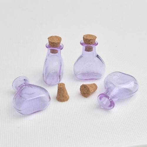 Miniature purple glass - purple,