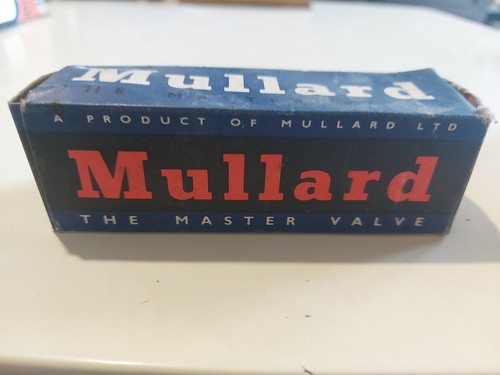 Vintage mullard master valve - vintage,