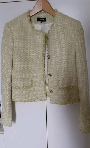 Cropped tweed jacket - me+em,