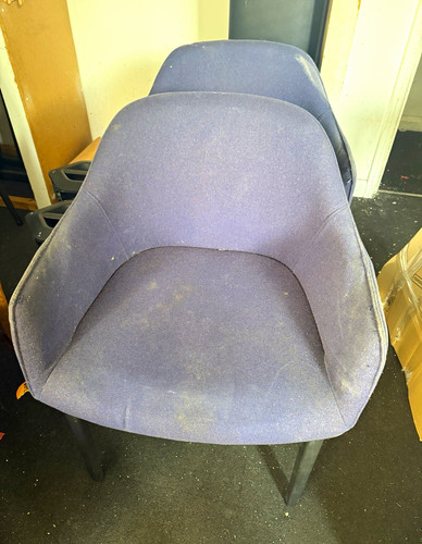 Vitra blue upholstered indoor - blue,