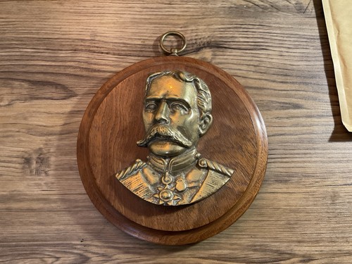 Brass and hand - brass, wood