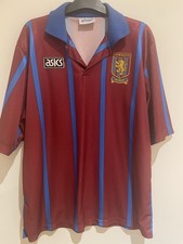 Aston Villa 1993 1995 Home Shirt Men’s Large 