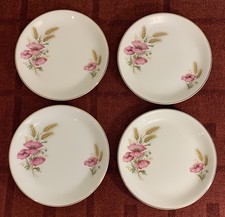 4 Vintage Alfred Meakin Floral