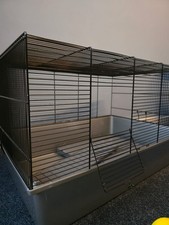 Pets at Home Dwarf/Syrian Hamster & Mouse Cage Grey with Extras