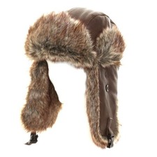 Genuine Leather Trapper Hat