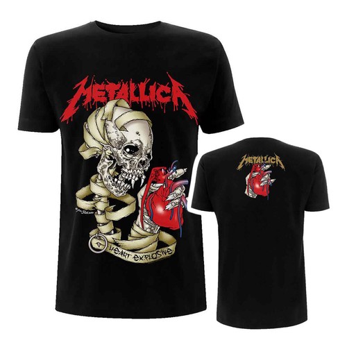 Metallica shirt heart - t-shirt,