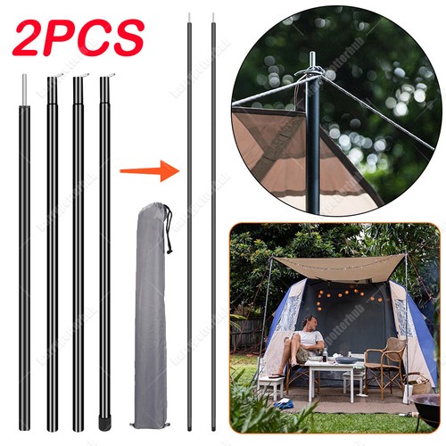 2x200cm tent poles - poles, universal