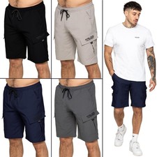 Kruze Mens Cargo Shorts