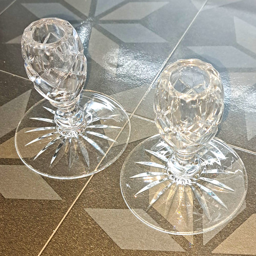 Webb corbett clear faceted - corbett, cut