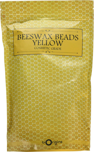 Beeswax beads yellow - beeswax,