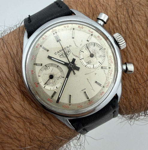 Vintage heuer carrera - heuer,