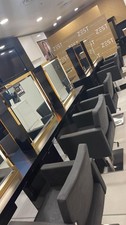 Salon Mirrors Gold And Black