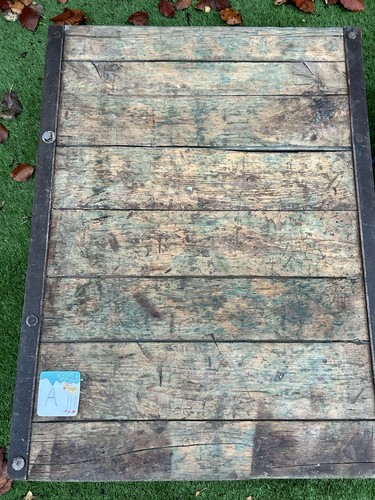 Vintage industrial cart - vintage,
