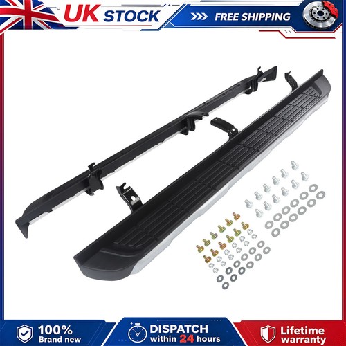 Pair side steps running boards - pair,