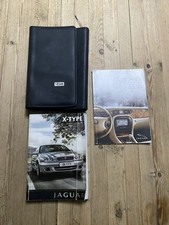 2007-2009 JAGUAR X TYPE OWNERS MANUAL HANDBOOK AND WALLET Ref18546