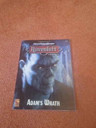 Ravenloft adams wrath - adams,
