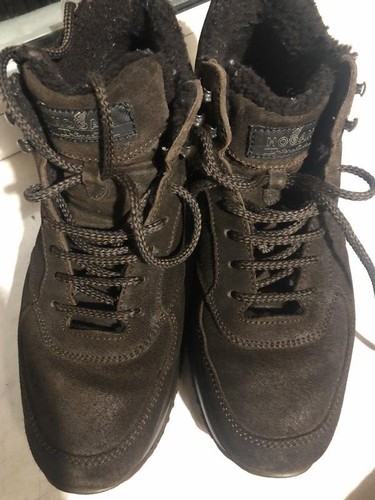 Men hogan boots brown suede - men,
