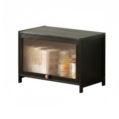 Sleek profile slatted credenza - sleek-profile,