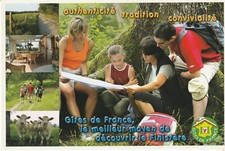 CPSM GITES DE FRANCE DU