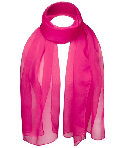 Premium plain chiffon - chiffon, neck