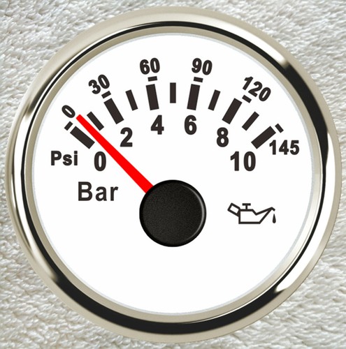 52mm 145psi oil pressure - 2''/52mm, 0-145psi