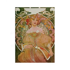 Alphonse Mucha Reverie Vintage