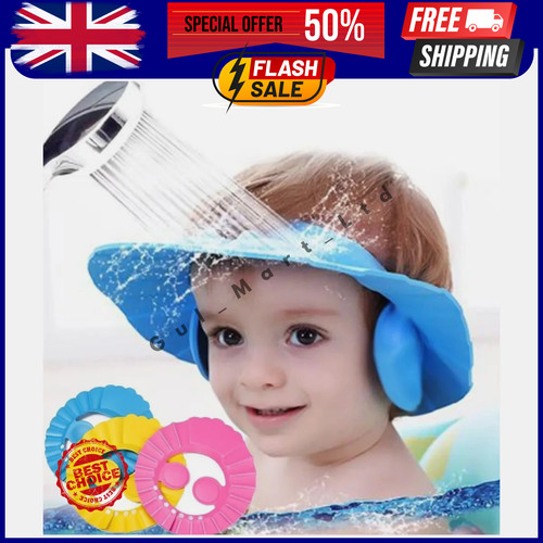 Adjustable baby shower cap - shower,