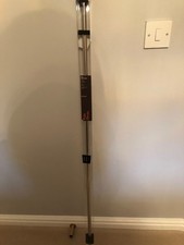 Quality John Lewis Curtain pole & 2 finials