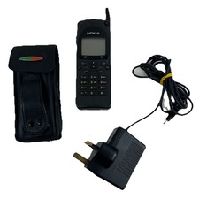 Nokia 2110 NHE-4NX Mobile Brick Phone with Charger & Case Spares Repairs Parts