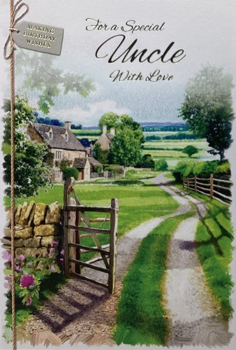 Uncle birthday card - uncle,