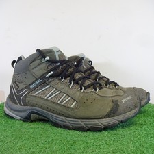 Meindl Boots Size 7.5 Women's Grey Journey Mid Gore-Tex Trekking Hiking Shoes