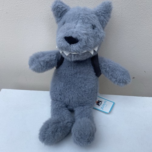 New jellycat backpack wolf - new,