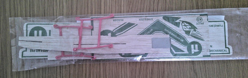 Old school balsa wood bi - school,