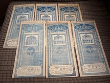 6 original Surrey Theatre Blackfriars Programmes 1916 - WW1 London - Excellent