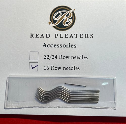 Read pleater row needles - read,