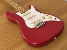 Fender USA Bullet S3 Guitar (1981-82) in Dakota Red with Fender Gig Bag
