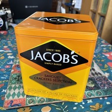 Empty Jacob's square cracker