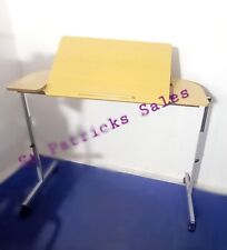 Adjustable Height and Tilt Roll Over Bed Hospital Table VAT EXEMPT