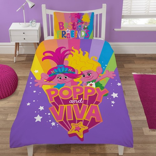 Trolls reversible poppy viva - reversible, &